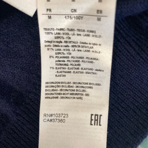 Medium Blue Armani exchange sweater - Picture 3 of 4
